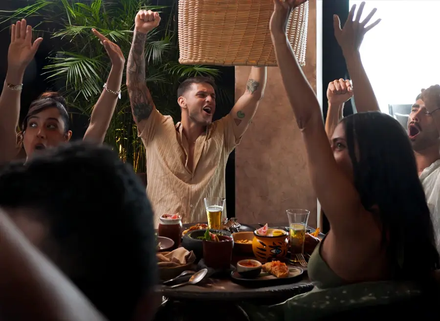 Sports bar at Mestiza Polanco